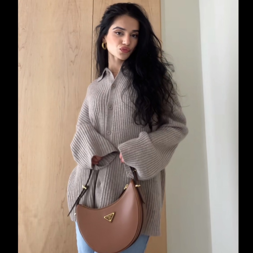 Reformation Taupe Sweater
